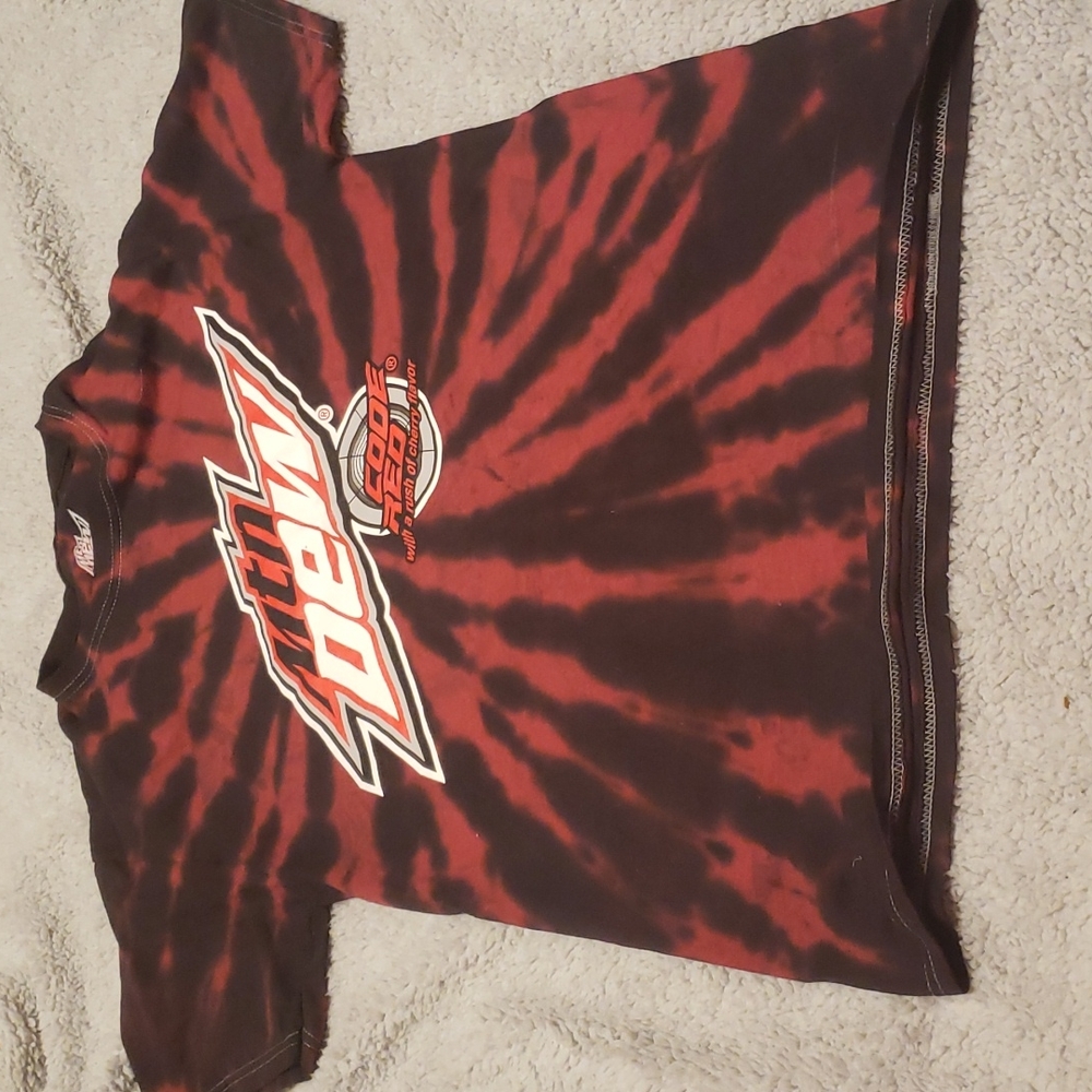 Mtn dew brand shirt